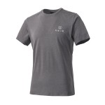 6 men's V-neck quick drying T-shirts, sports short sleeved fitness tops, performance gym T-shirts