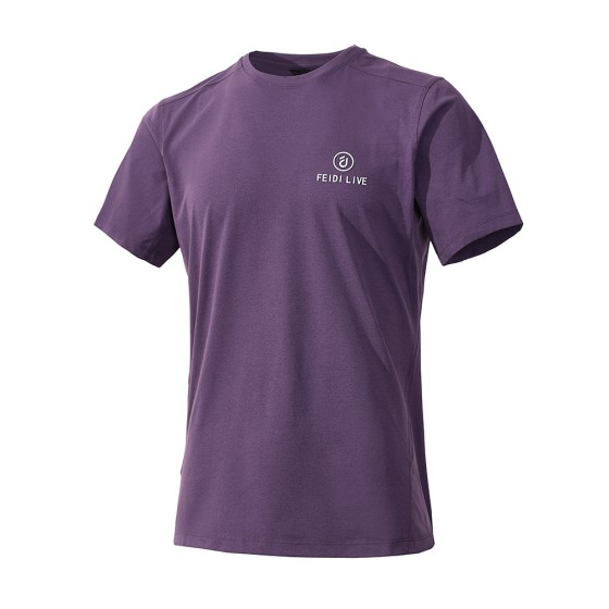 6 men's V-neck quick drying T-shirts, sports short sleeved fitness tops, performance gym T-shirts