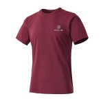 6 men's V-neck quick drying T-shirts, sports short sleeved fitness tops, performance gym T-shirts
