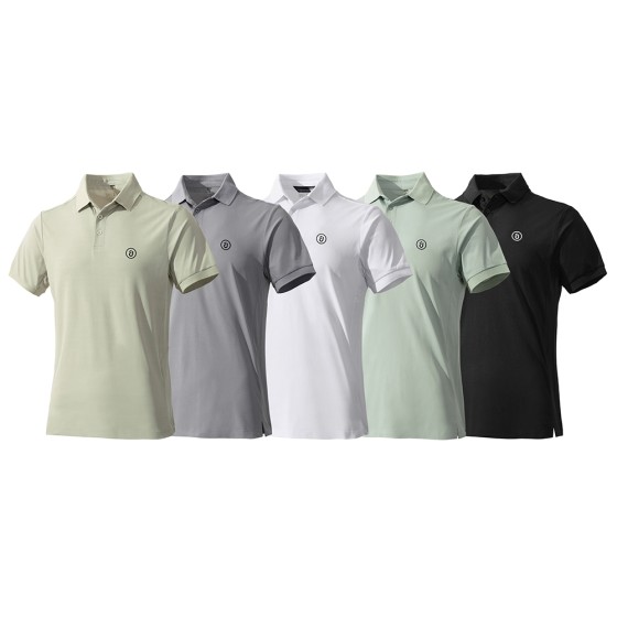 5 men's sports T-shirts, antibacterial, quick drying, breathable, ice sensitive, breathable