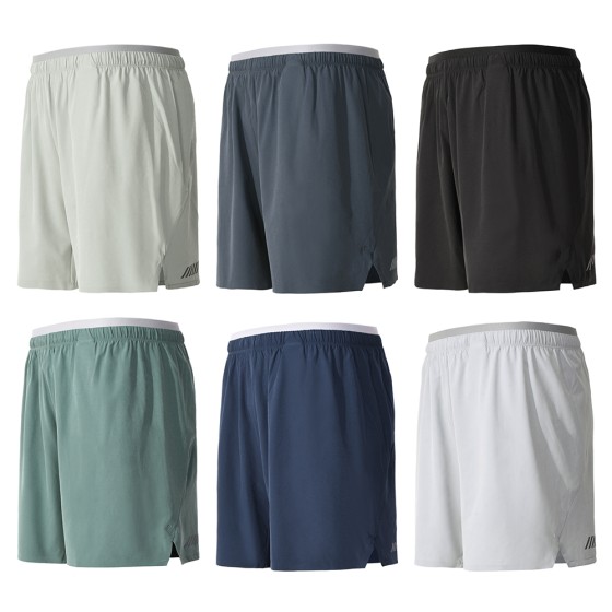 6 pairs of men's sports shorts, antibacterial, quick drying, breathable, ice sensitive, breathable