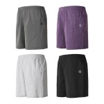 4 pairs of men's sports shorts, antibacterial, quick drying, breathable, ice sensitive, breathable
